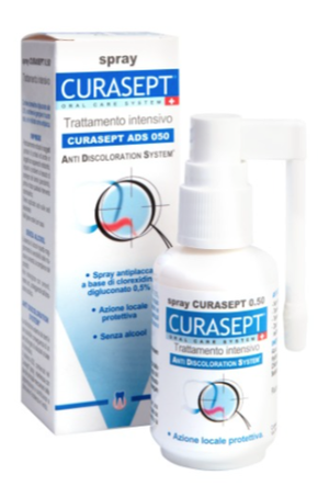 CURASEPT ADS 050 SPRAY Спрей для полости рта хлоргексидин диглюконат 0,5% , 30 мл