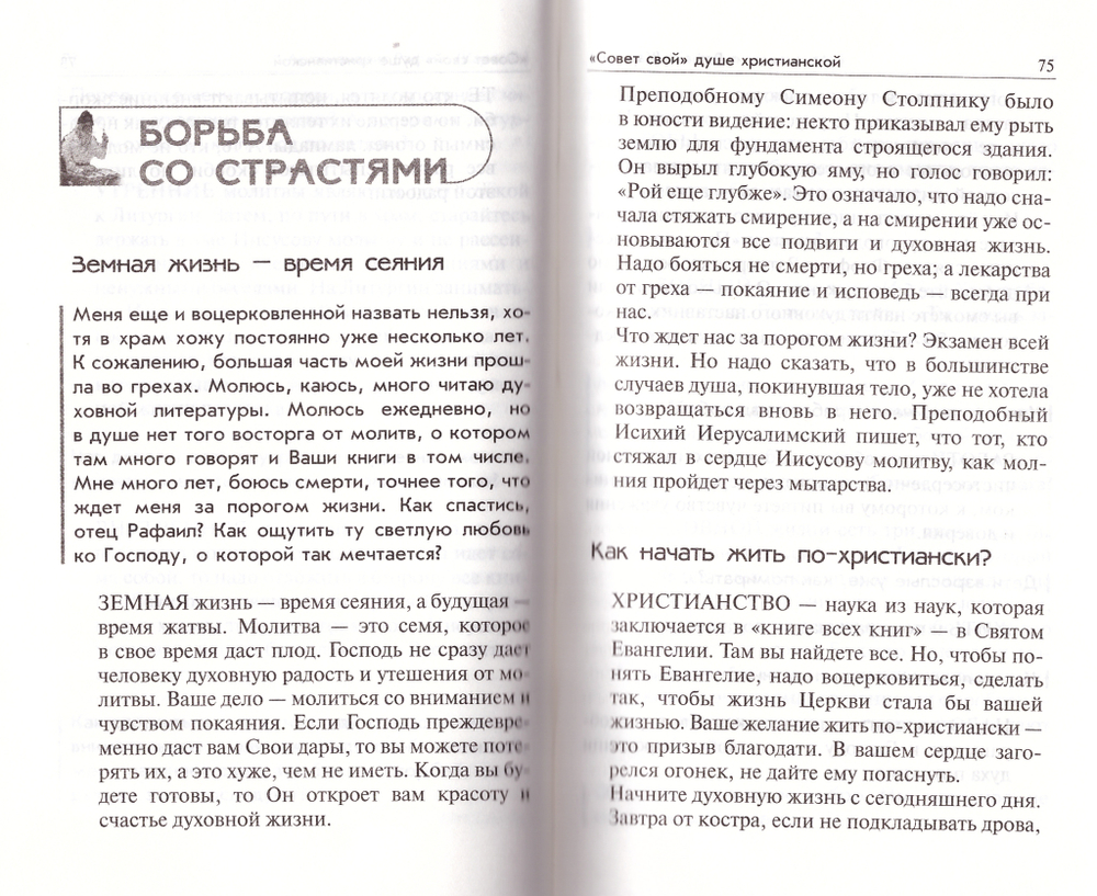 "Совет свой" душе христианской. Архимандрит Рафаил (Карелин). Вопросы и ответы