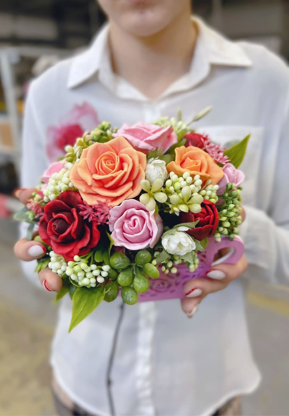 Букет из мыла «Москвичка» Magic Benefit Soap