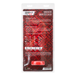 Силиконовый вибратор 20см ToyFa Black&Red Monster Saur 901019