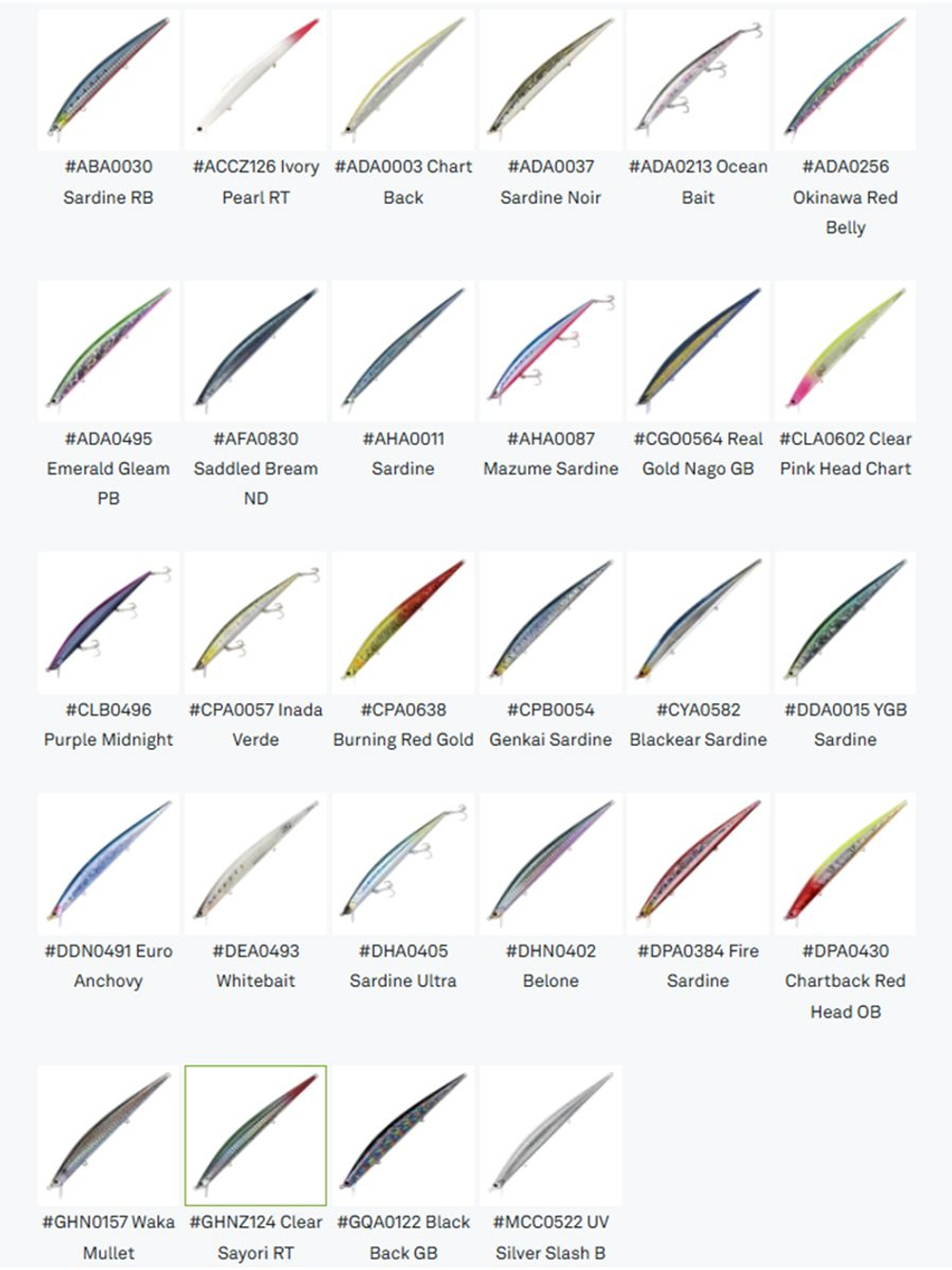 Воблер DUO Tide Minnow Slim 175 Flyer, DHA0405 Sardine Ultra, 175 мм, 29 г, тонущий, минноу