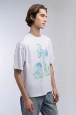 Футболка HELGI INGVARR Змей Белая