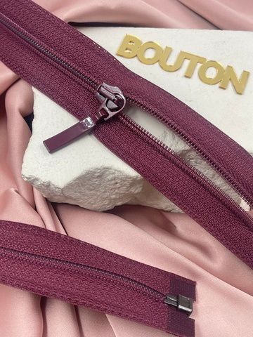 Молния витая Arta-F Тип 6 1 замок (021 бордовый)