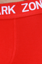 Красные трусы-боксеры с цветными вставками по бокам (Размер: S) (Цвет: красный)