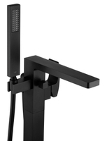 Смеситель для ванны напольного монтажа WONZON & WOGHAND FIT, Черный матовый (WW-88649009-MB)