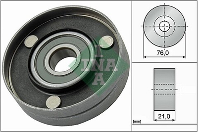 INA - 532056710-INA - Deflection/Guide Pulley, V-ribbed belt - Povrat artikla narucenog iz Njemacke nije moguc.