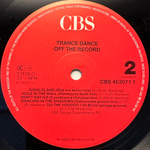Trance Dance - Off The Record - The Remix Album (Голландия 1988г.)