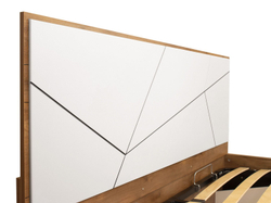 Кровать Гамма с ортопедическим основанием 54.15 Таксония/Белый