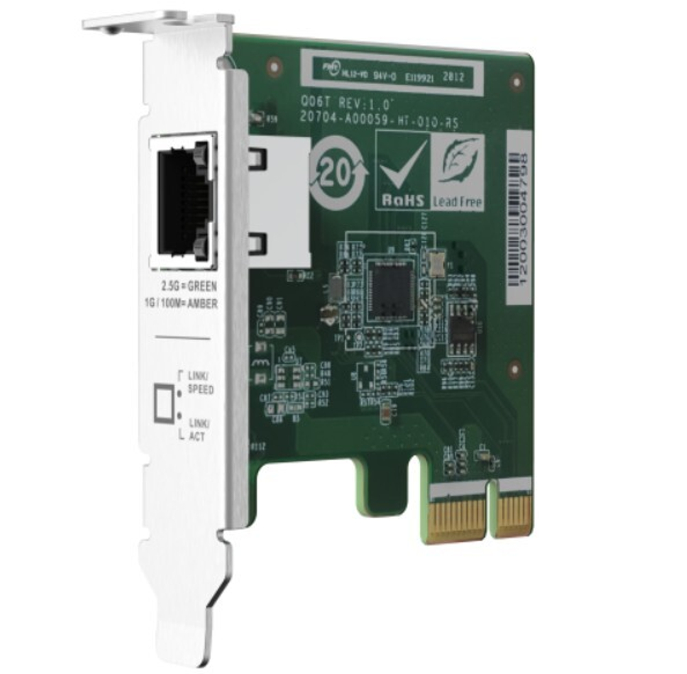 Сетевая карта  QNAP QXG-2G1T-I225