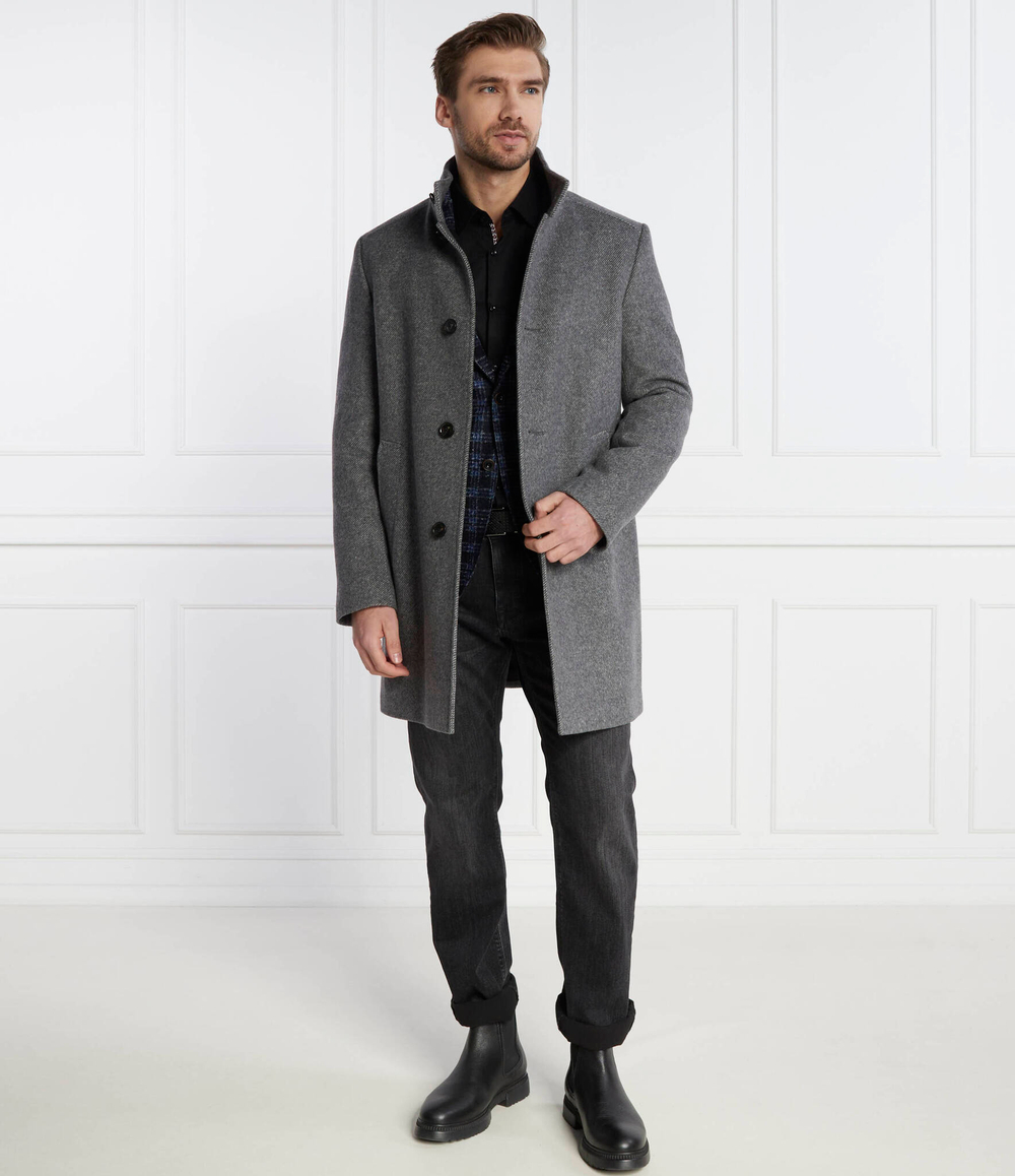 Хлопковое пальто Joop! - серый(30039638)