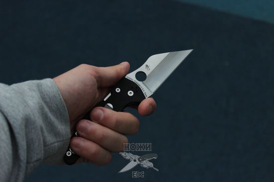 Складной нож Spyderco Yojimbo 2 C85GP2 c клинком из стали CPM-S30V, рукоять G10