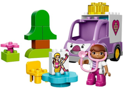 LEGO Duplo: Скорая помощь Доктора Плюшевой 10605 — Doc McStuffins Rosie the Ambulance — Лего Дупло