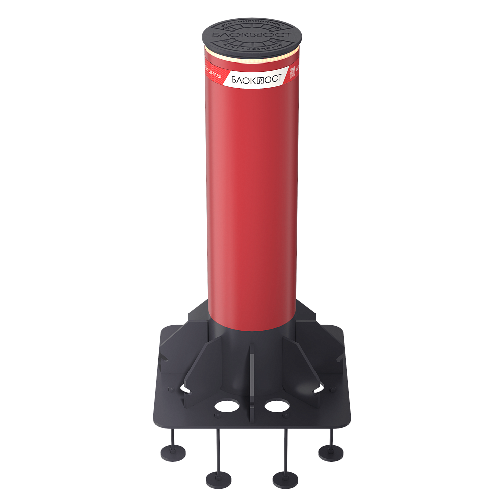 Стационарный противотаранный боллард БЛОКПОСТ К12 RAL
