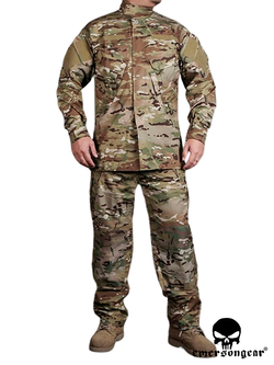 Костюм полевой EmersonGear Field Tactical Shirt Pants R6 Uniform Set (EM6930MC). Мультикам