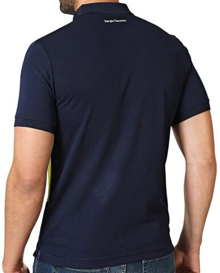 Мужское теннисное поло Sergio Tacchini Geometrica Polo Shirt - разноцветный