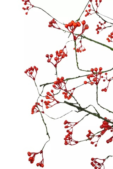 Ветка с ягодами гибкая 118 см