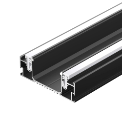 Профиль STRETCH-41-CEIL-CENTER-2000 BLACK (Arlight, Алюминий) 055206