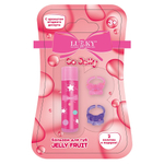 Бальзам для губ детский цв.красн.,3,4гр,2 колечка, ягодный десерт Т27258 Lukky