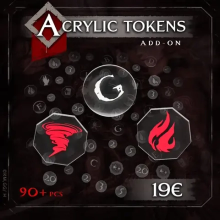 [Предзаказ] Acrylic Tokens