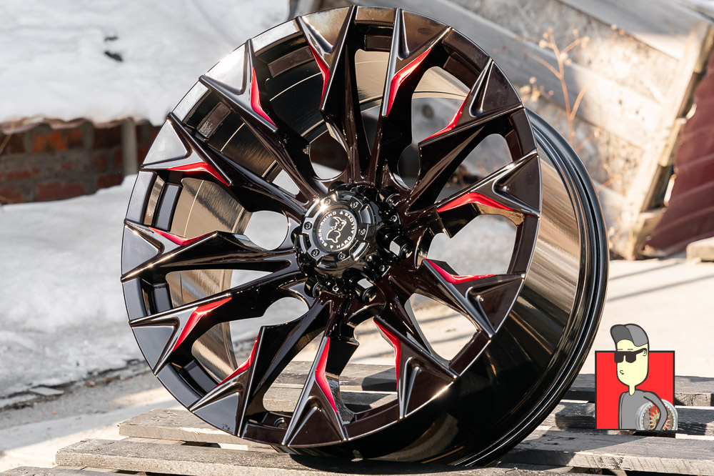 Комплект дисков Fuel off Road FBX 227-20 20x9 et0 6x139.7
