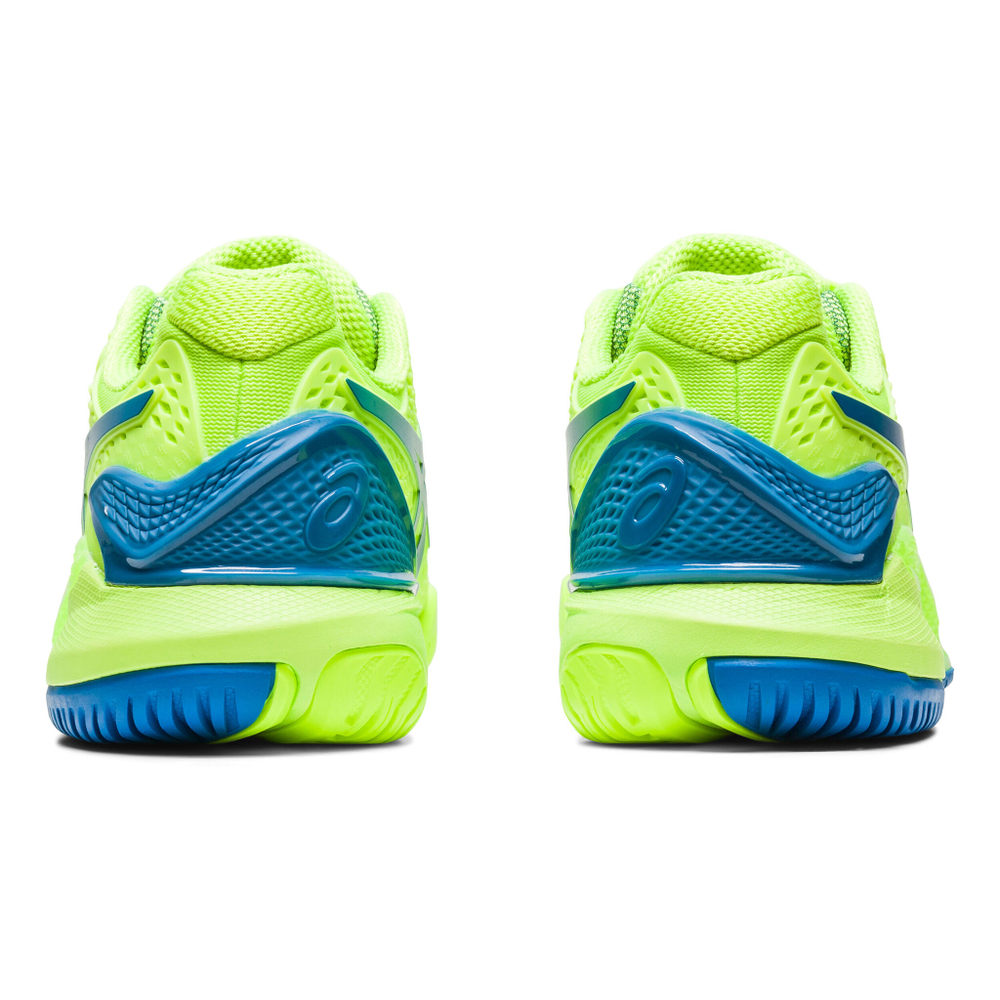 Женские теннисные кроссовки ASICS Gel-Resolution 9 All Court Shoe Women - Neon Green, Blue