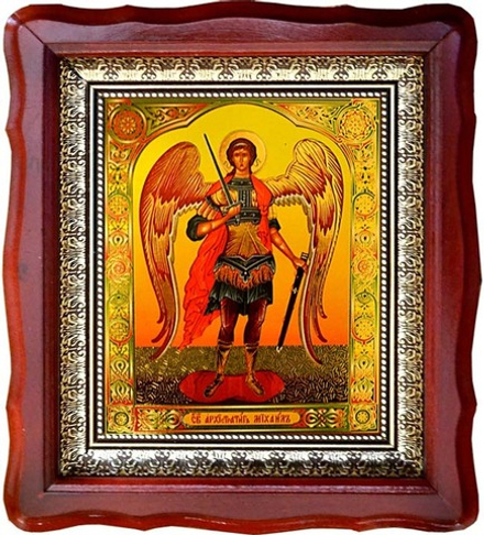 Михаил Архангел. Печатная икона.
