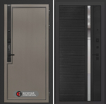 Входная дверь Лабиринт Лаб 1 Про - 31 Черный кварц