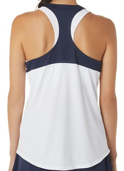 Женский топ теннисный Asics Court Tank - brilliant white/midnight
