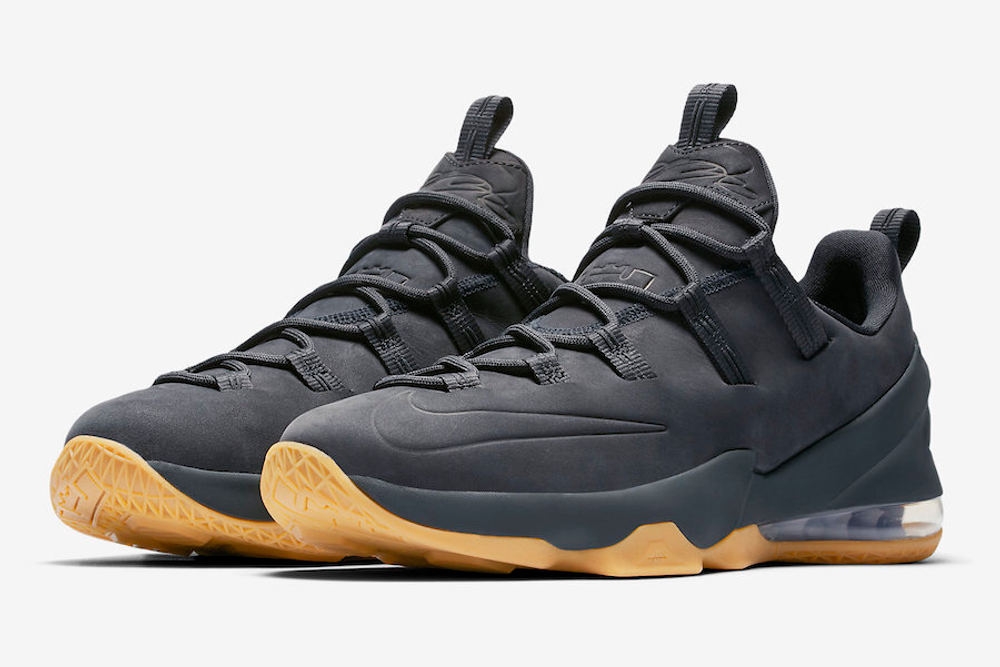 Заказать Nike LeBron 13 Low Premium Anthracite Gum