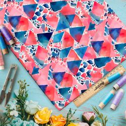 Ткань премиум таффета туманные вспышки