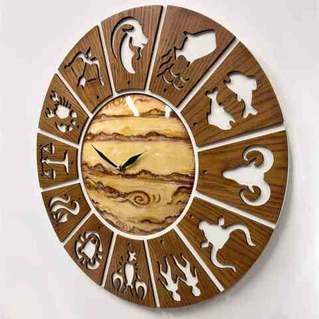 Настенные большие часы CL-50-1-Zodiac Castita