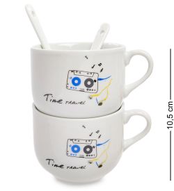 GAEM Art MUG-168/4 Набор из двух кружек «Время путешествий»