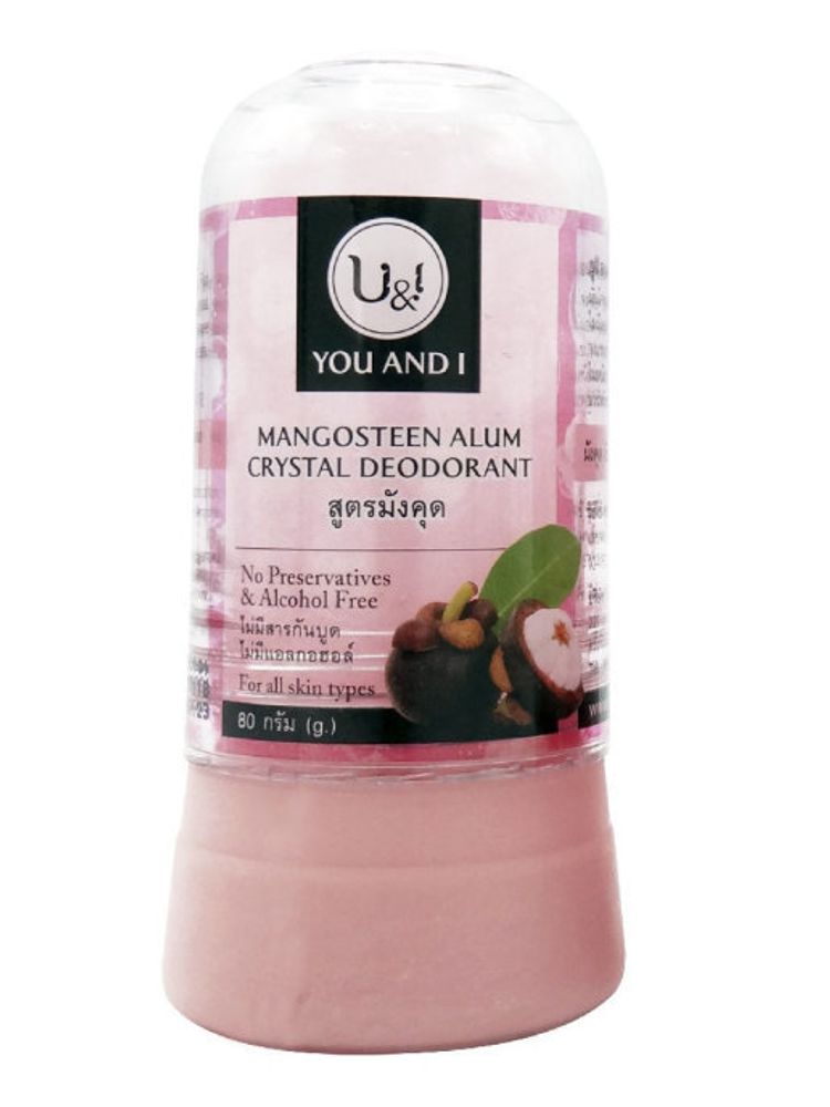 U&amp;I дезодорант кристалл (минерал) Mangosteen 80 гр