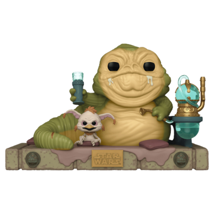 Фигурка Funko POP! Moment Bobble Star Wars Ep 6 RotJ 40th Jabba The Hutt & Salacious