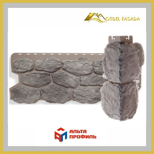 Угол наружный Альта-Профиль Камень Бутовый Скандинавский 450мм