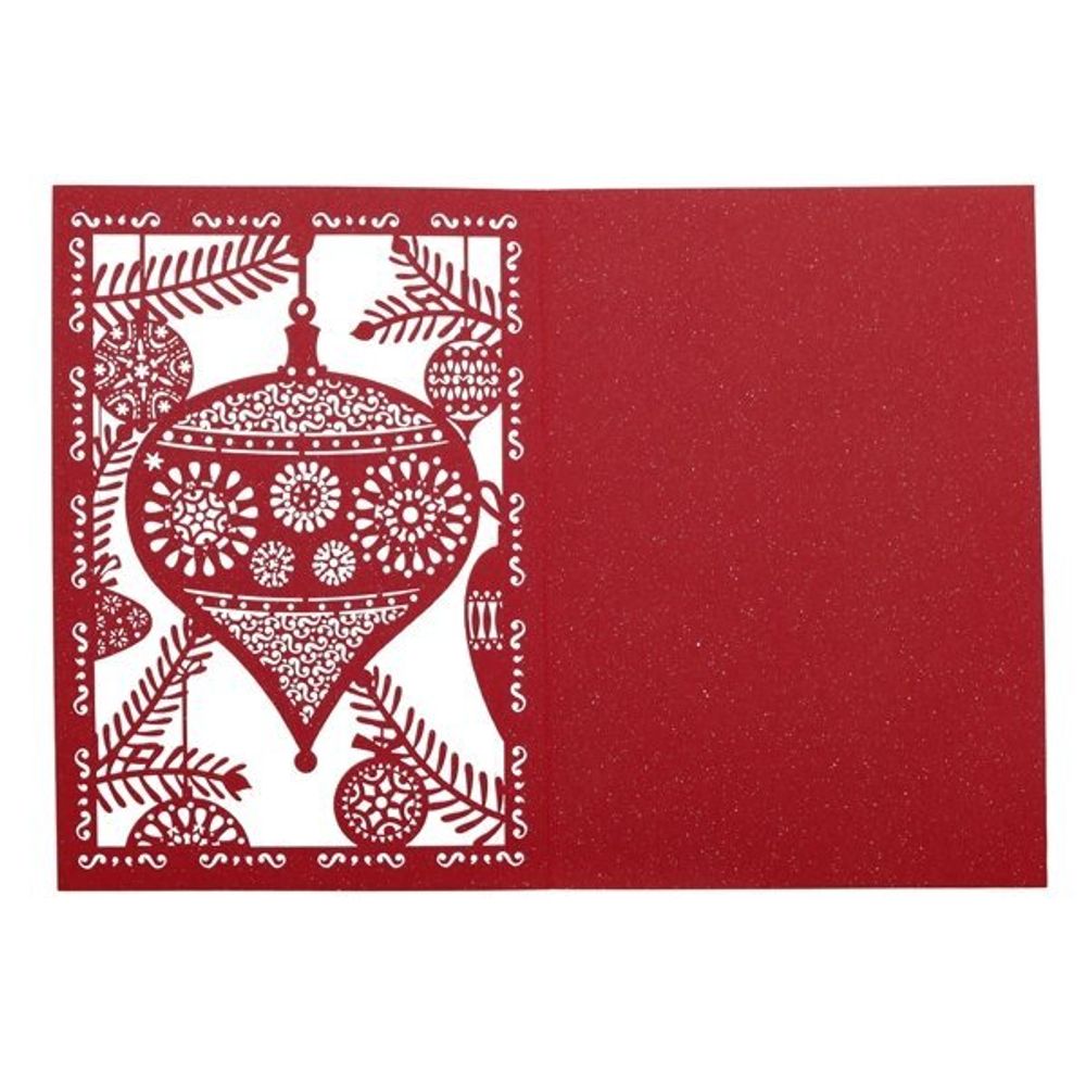 GAEM Открытка новогодняя в конверте, L12 W0,5 H17 см, 3в.