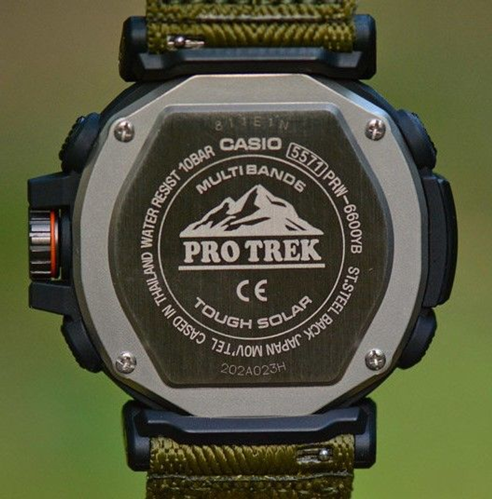 Японские наручные часы Casio Pro Trek PRW-6600YB-3E