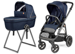 Коляска Peg Perego Veloce TC New Belvedere SLK 3 в 1 Blue Shine