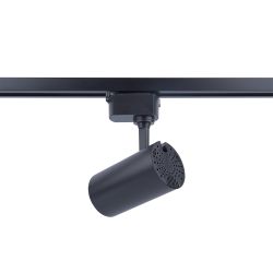 ULB-Q230 18W-4000К BLACK Светильник-прожектор светодиодный трековый. 1500 Лм. Белый свет 4000К. Корпус черный. ТМ Volpe