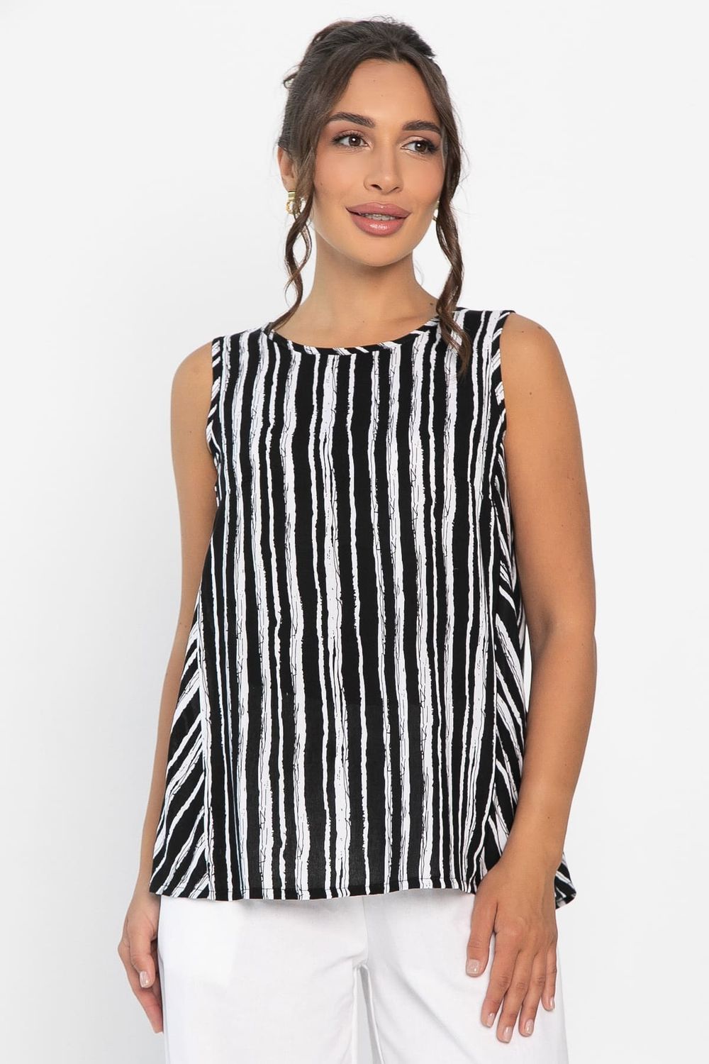 Топ Конте (черно-белый) Б13956-10М LT Collection