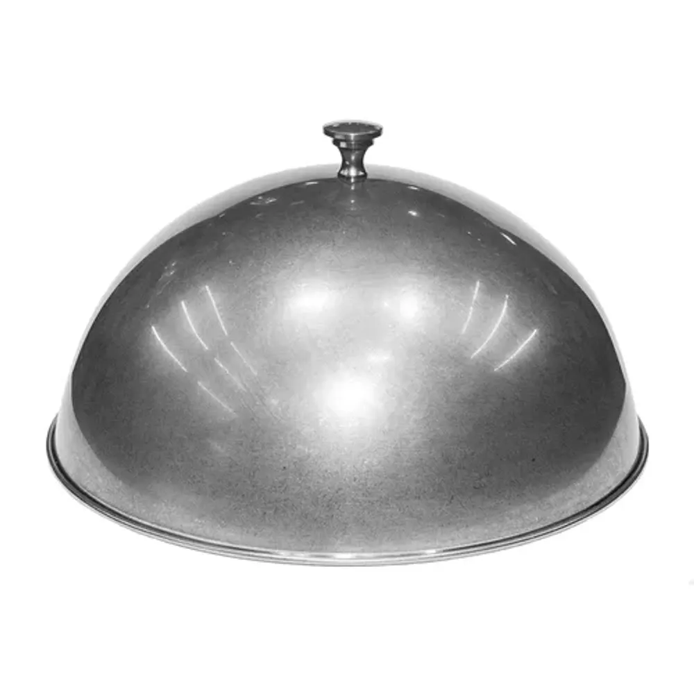Баранчик клош (крышка для горячего) d 26 см h 15 см Vintage нерж. винтаж. покрытие P.L.