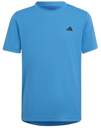 Футболка для мальчика теннисная Adidas Boys Club Tee - pulse blue
