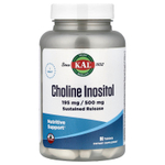 KAL, Холин инозитол, 90 таблеток