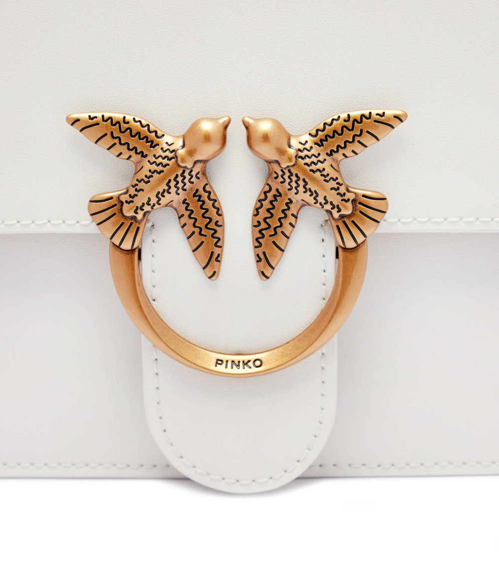 Кожаный Kuferek LOVE ONE Pinko - белый(100066 A0F1)