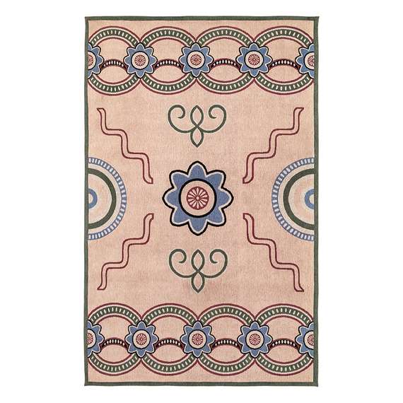 Ковер из хлопка по мотивам эвенских орнаментов из коллекции cultural heritage, 200х300 см