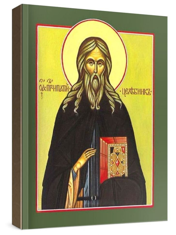 Ипатий Печерский (рукописная икона)