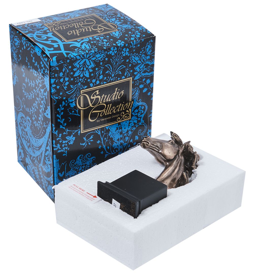 Veronese WS-1407 Статуэтка-бюст «Голова лошади»