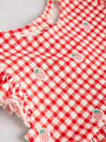 Платье для девочки Next AG2-883, 2 шт., Красный, Белый