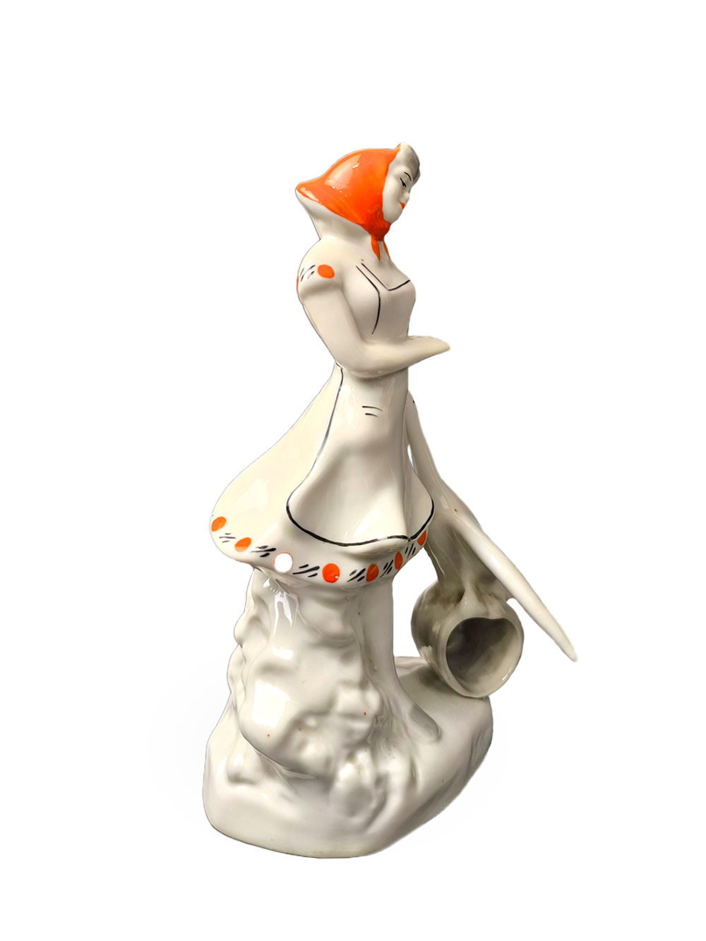 Фарфоровая статуэтка "Птичница" Сысерть СССР