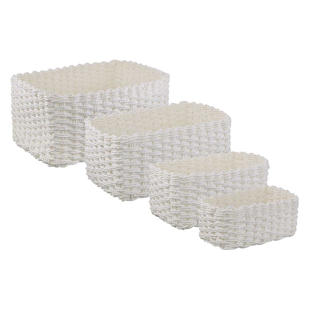 Корзина для хранения hagen, 26х16х11 см, белая